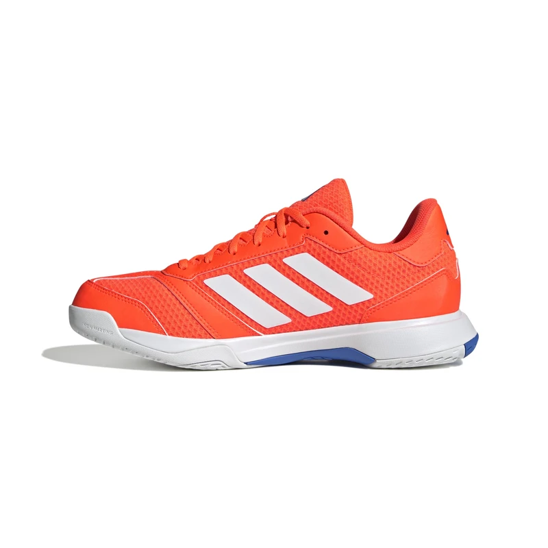 adidas Men's Ligra 8 Mens Indoor Shoes, FTWR White/FTWR White/Bright Royal, 5.5 UK