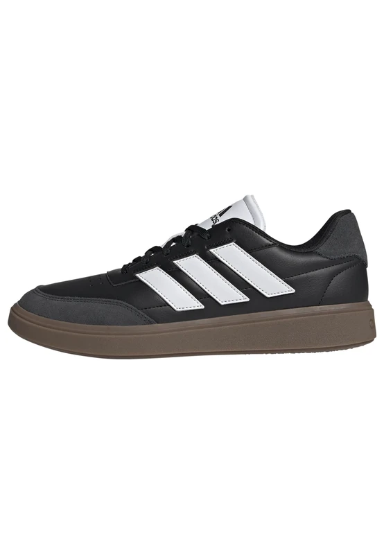 adidas Men's Courtblock Shoes, core Black/FTWR White/Carbon, 13.5 UK