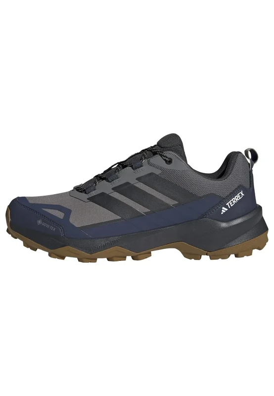 adidas Men's Terrex Skychaser AX5 Gore-TEX Hiking Shoes, Grey Four/Carbon/Shadow Navy, 6.5 UK