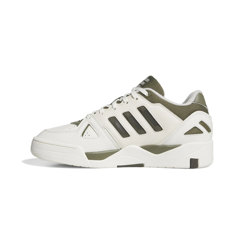 adidas Men's Midcity Low Shoes, Off White/Olive strata/Shadow Olive, 8.5 UK