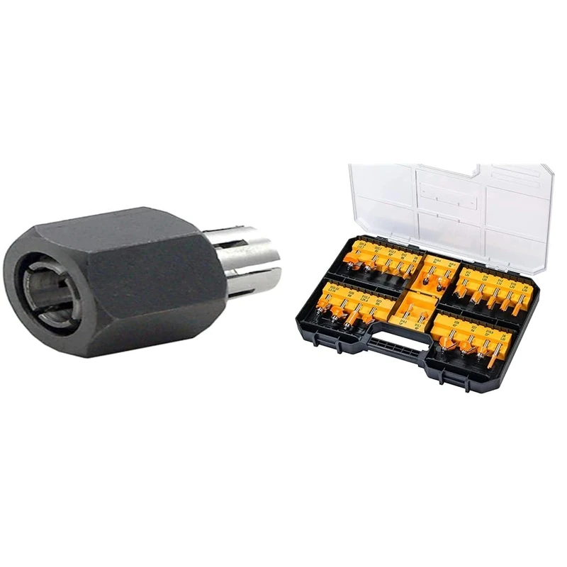 DeWalt DE6952-XJ Collet m. Nut, 8 mm for DW621 + Suitable Power Tool Accessory