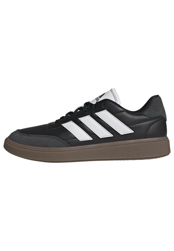 adidas Men's Courtblock Shoes, core Black/FTWR White/Carbon, 10 UK