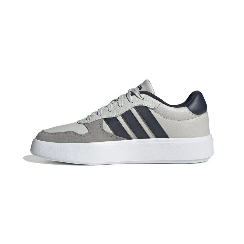 adidas Men's LITECOURT Shoes, Grey one/Aurora Ink/FTWR White, 12 UK