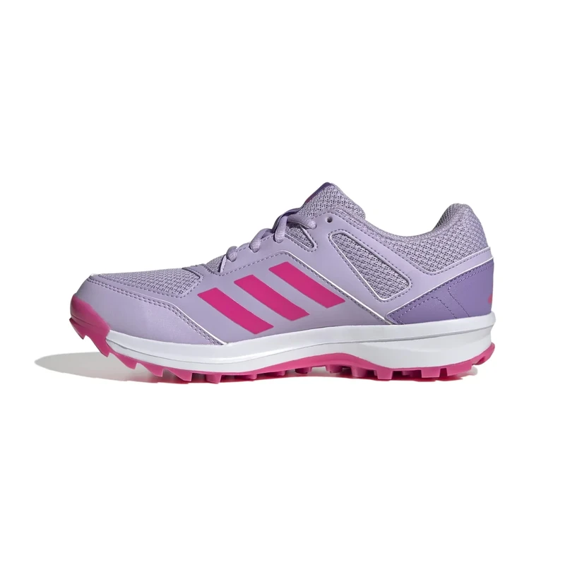 adidas Women's Fabela Rise Hockey Shoes, Powder Plum/Shock Pink/Shock Pink, 7 UK