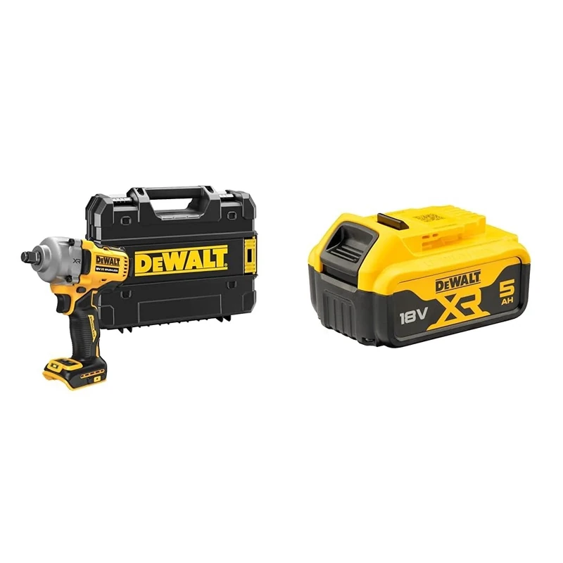 DEWALT DCF891NT-XJ 18V XR Brushless 1/2 inch Hog Ring Anvil Impact Wrench - Bare Unit Battery