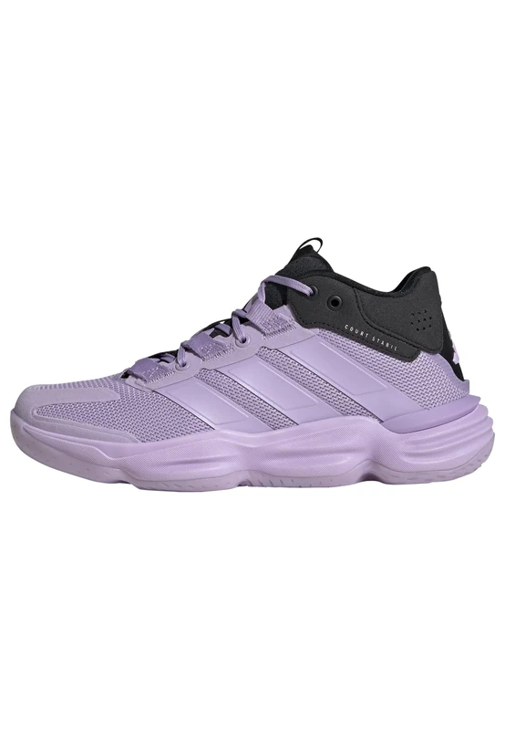 adidas Women's Courtstabil Indoor Shoes Sports, Powder Plum/Powder Plum/Core Black, 11.5 UK