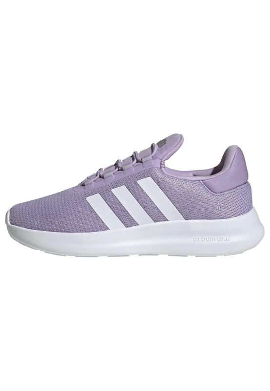 adidas Women's LITE Racer 4.0 Shoes, Powder Plum/FTWR White/Silver met., 9.5 UK