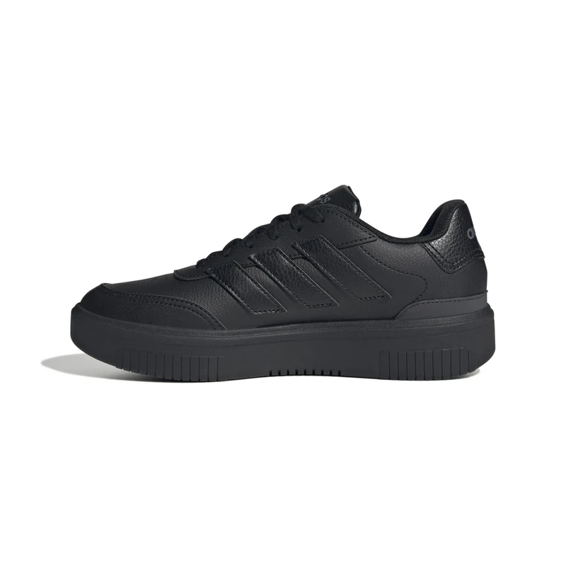 adidas Women's COURTBLOCK Shoes, core Black/core Black/Carbon, 8.5 UK