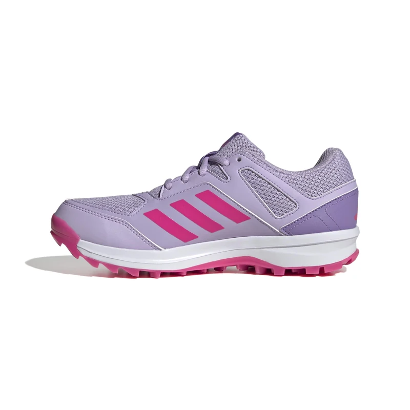 adidas Women's Fabela Rise Hockey Shoes, Powder Plum/Shock Pink/Shock Pink, 3.5 UK