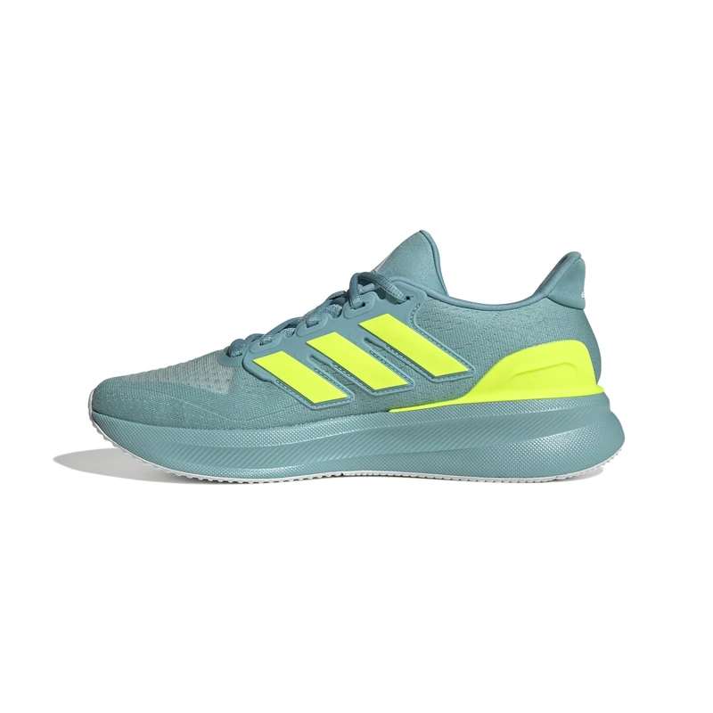 adidas Men's Ultrarun 5 Running Shoes, Mint ton/Lucid Lemon/FTWR White, 6.5 UK