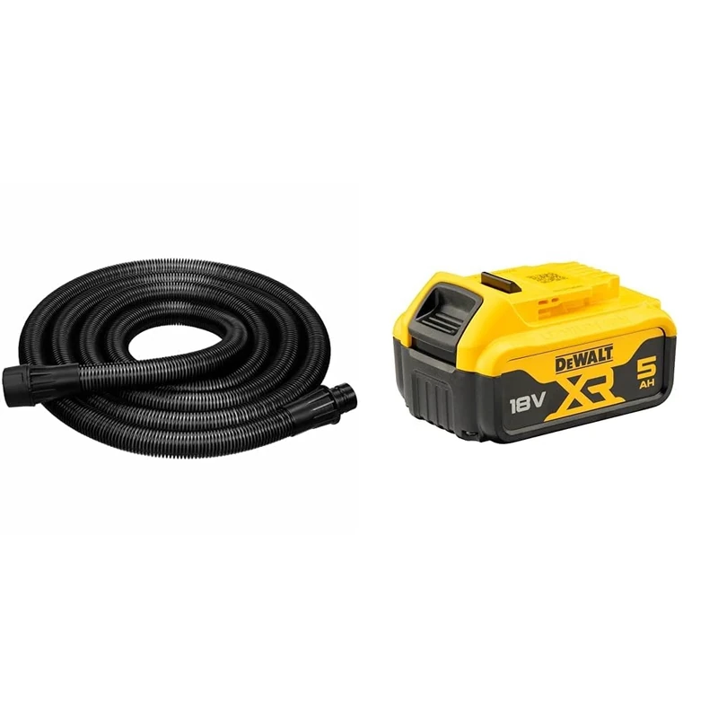 DWV9315-XJ - Manguera 4,6m para aspirador + DEWALT Battery