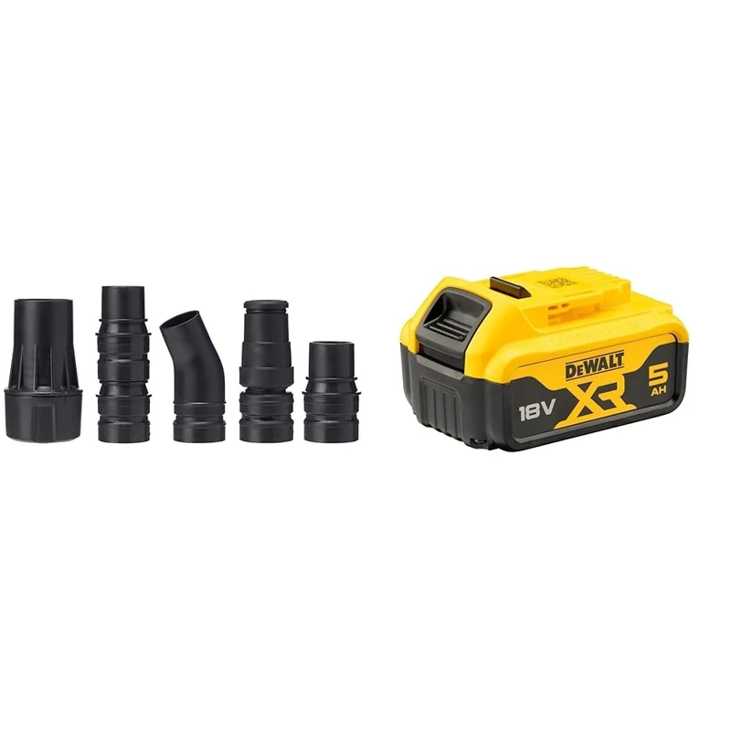 Dewalt DWV9220-XJ DWV9220-XJ-Sistema de conexión-Kit Premium para Carpintería + DEWALT Battery