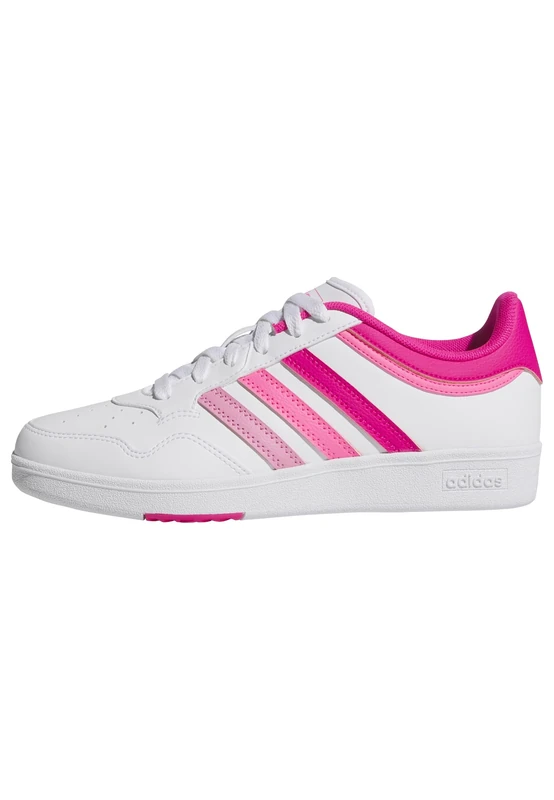 adidas Women's Hoops 4.0 Shoes, FTWR White/Shock Pink/Lucid Pink, 4 UK