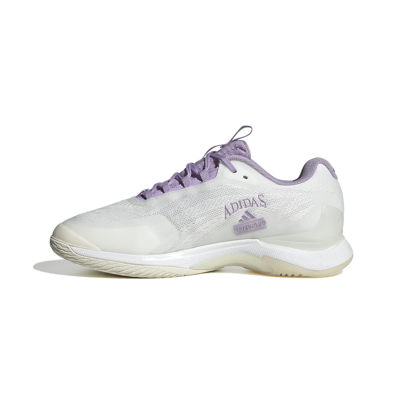 adidas Women's Avacourt 2 Leather Tennis Shoes - White/Plum