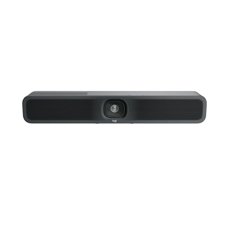 Logitech MeetUp 2 All-in-One USB Conference Room Camera, Compact Video Bar With Built-in AI Features, Works With Microsoft Teams, Zoom Rooms, Google Meet, and More