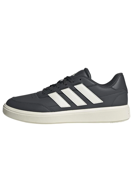 adidas Women's Courtblock Shoes, Carbon/Off White/Off White, 5 UK