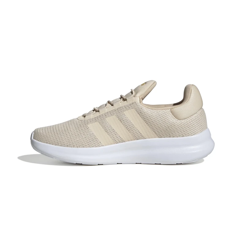 adidas Women's LITE Racer 4.0 Shoes, Wonder White/Wonder White/Crystal Sand, 5.5 UK