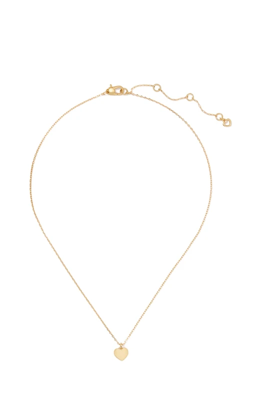 Kate Spade New York Heart You Delicate Mini Pendant, Gold