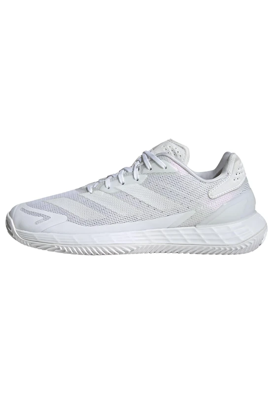adidas Women's Defiant Speed 2 Clay Tennis Shoe, FTWR White/FTWR White/Grey one, 8 UK