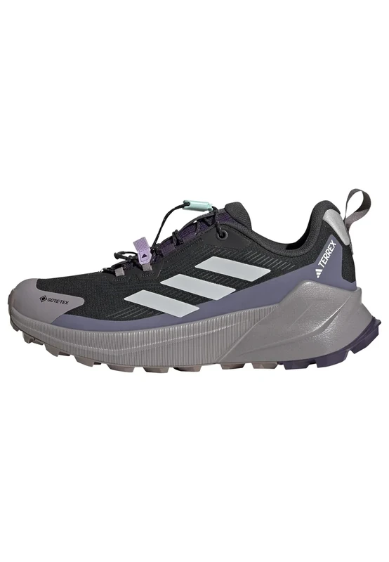 adidas Women's Terrex Trailmaker 2 Gore-TEX Speed LACE Hiking Shoes, Core Black/Grey Two/Preloved Violet, 8 UK