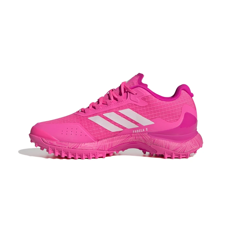 adidas Women's Fabela X 2 Hockey Shoes, Lucid Pink/Zero met./Shock Pink, 10.5 UK