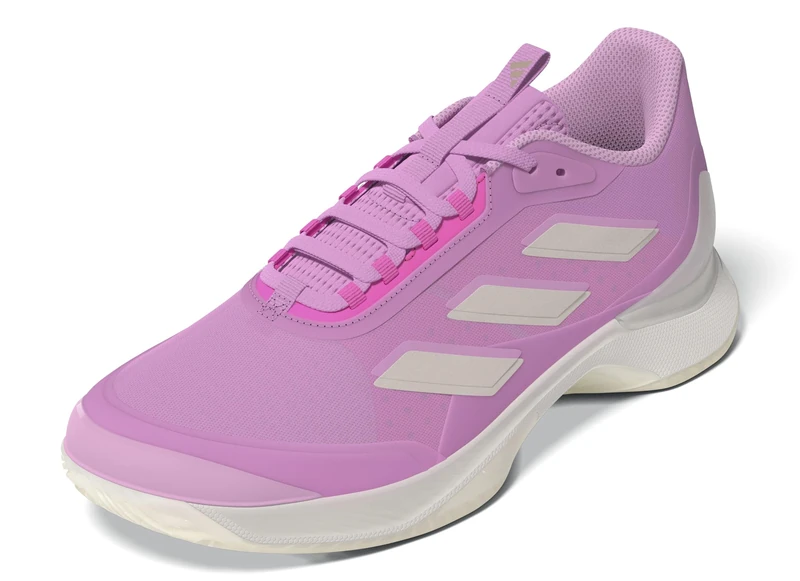 adidas Women's Avacourt 2 Tennis Shoes, Bliss Pink/Silver Metallic/Lucid Pink, 6.5 UK