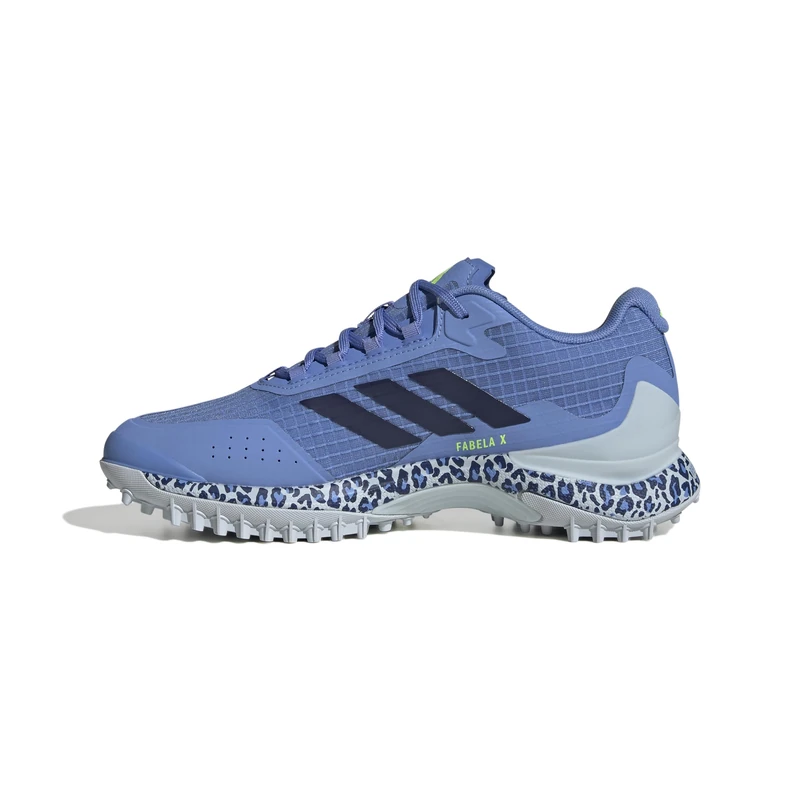 adidas Women's Fabela X 2 Hockey Shoes, Halo Blue/Dark Blue/Blue Fusion, 4 UK