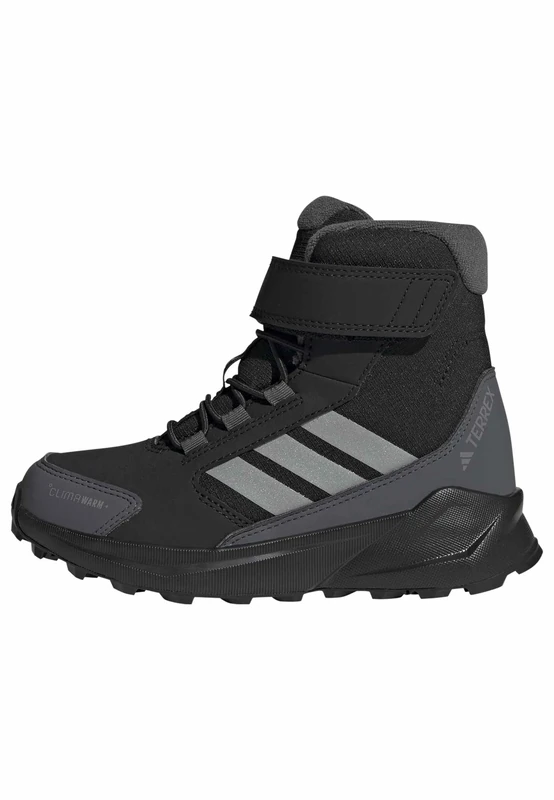 adidas Unisex Kids Terrex Trailmaker 2 High Climawarm+ Kids, Core Black/Matte Silver/Grey Six, 12.5 UK Child
