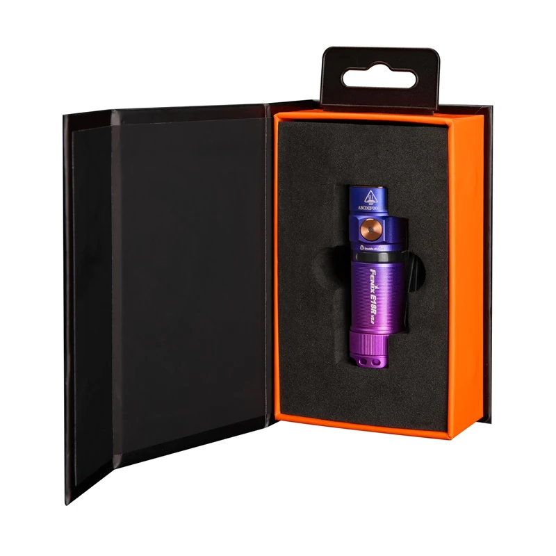 fenix E18R V2.0 Nebula Special Edition, Rechargeable Mini EDC Torch | 1200 Lumens | 146m | 200 Hrs Max | Magnetic Tail Cap | Bi-Directional Body Clip | 1 Lumen Moonlight Mode | USB-C | IP68