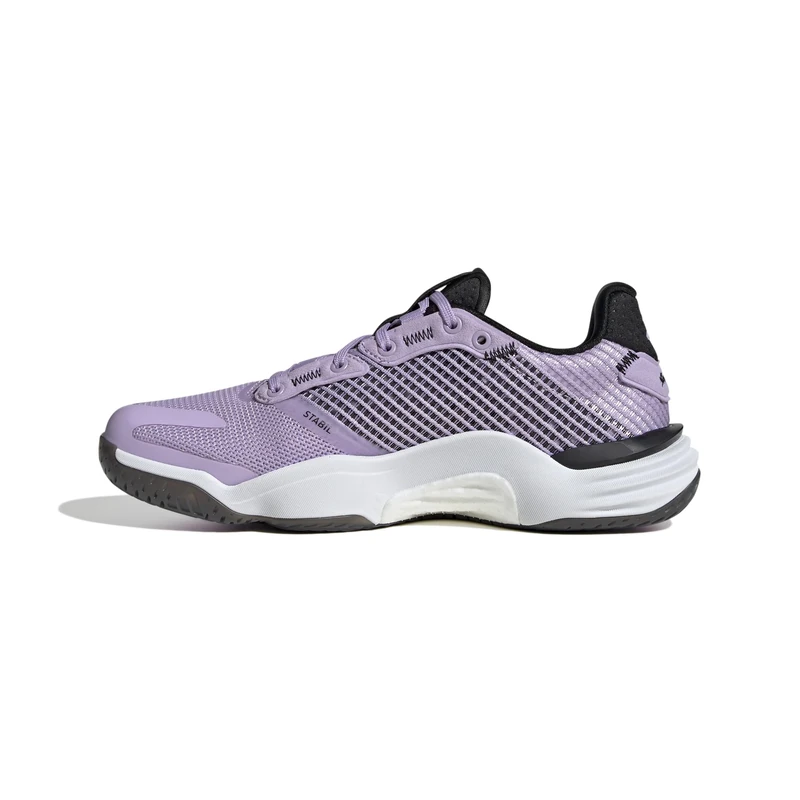 adidas Women's Stabil 16 Indoor Shoes Sports, Powder Plum/Core Black/Cloud White, 5 UK