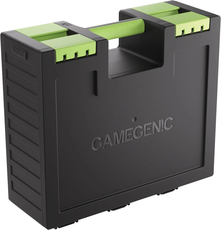 Gamegenic | Game Castle Black/Green | Game Accessory and Card Storage Container