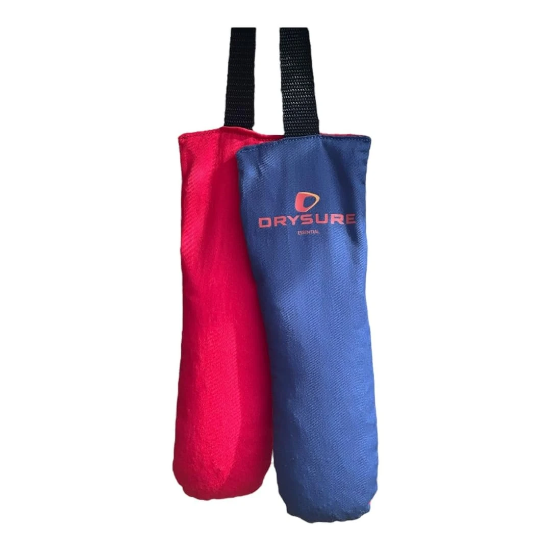DRYSURE Essential All Purpose Dryer | Portable, Reuseable & Long Lasting | Great for All your wet gear including, Clothes, Footwear, Gloves, Helmets & Wetsuits (BL/RD, M)