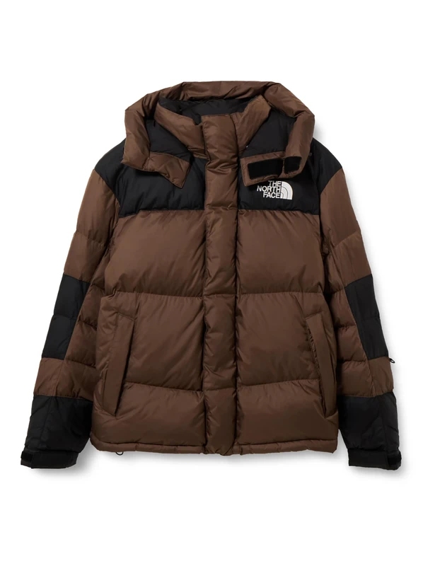 The North Face Men's Hmlyn Baltoro Down Jacket, Smokey Brown/Tnf Black, L - Image 1