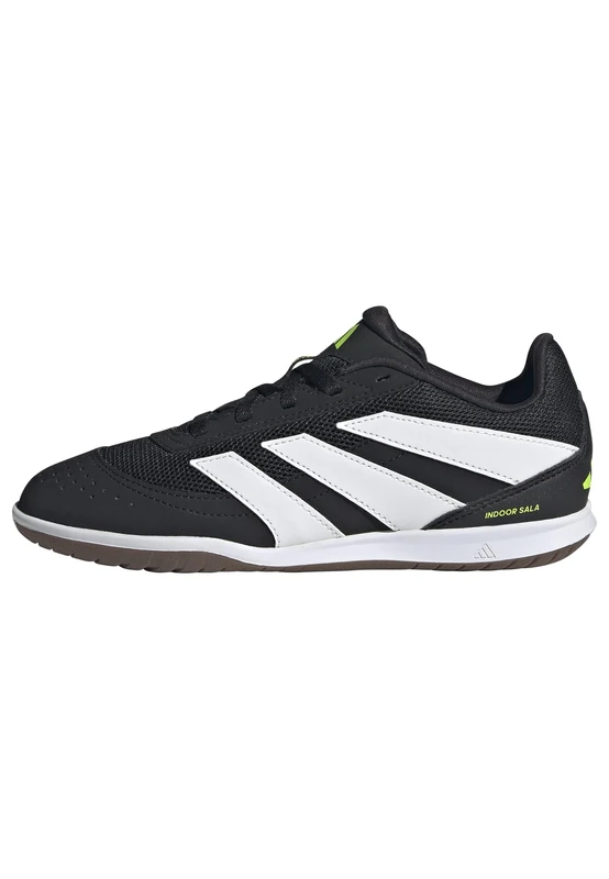 adidas Unisex Club Indoor Sala Football Boots Kids, core Black/FTWR White/Lucid Lemon, 5.5 UK