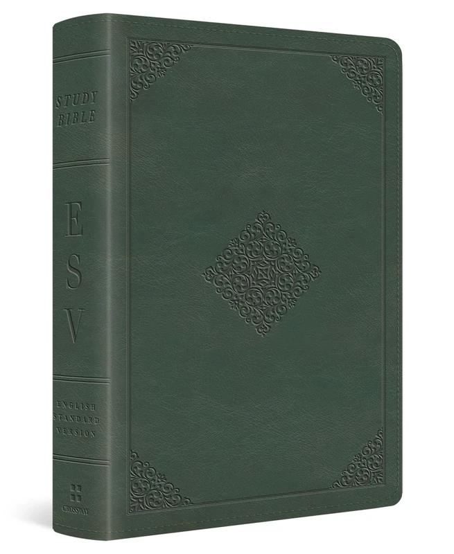 ESV Study Bible, Personal Size (TruTone, Quiet Forest, Ornament Design): English Standard Version, Quiet Forest, Trutone, Ornament Design, Study, Personal Size With Ribbon Marker