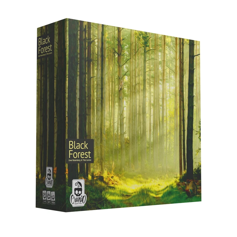 Cranio Creations - Black Forest, Famous Resource Wheels Return, Italian Edition (1-4 Players, 14+)