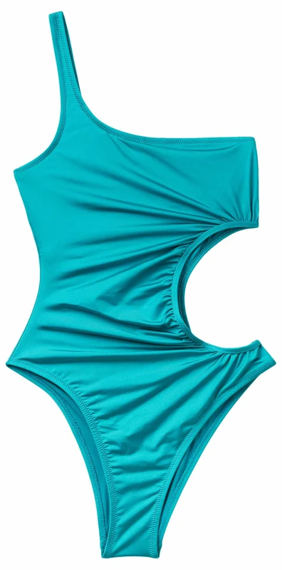 United Colors of Benetton Women's Costume Intero 3vik5i01m One Piece Swimsuit, Blue, M