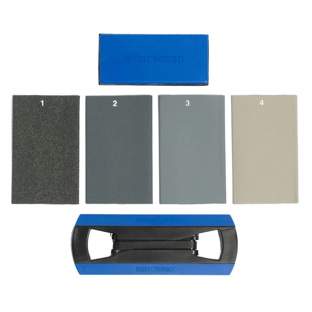 MusicNomad 6 Piece Tracers Fret Finishing Kit MN860