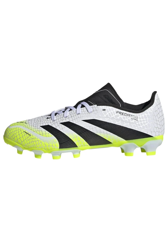 adidas Predator League Multi Ground Football Boots Kids, FTWR White/core Black/Lucid Lemon, 2 UK Child