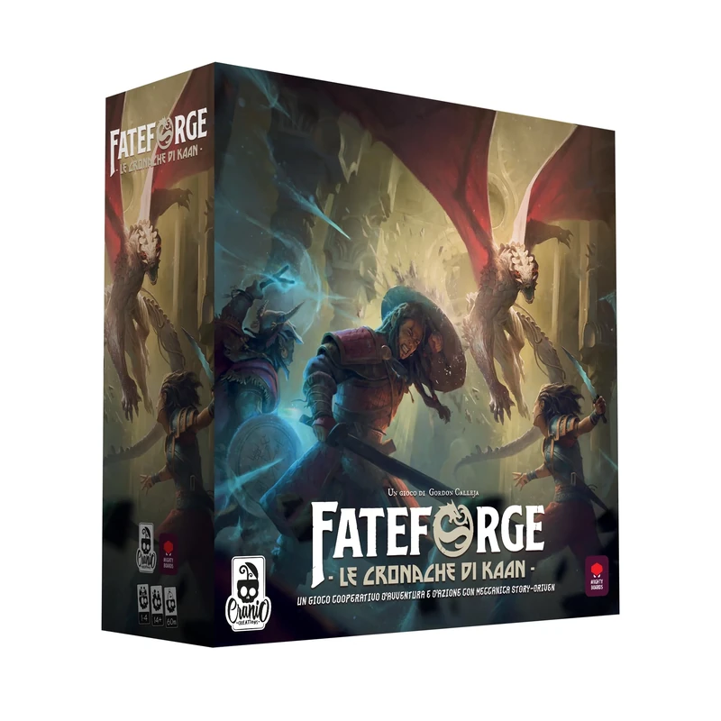 Cranio Creations - Fateforge The Chronicles Of Kaan, You Are The Heroes And Kaan's Fate Is In Your Hands, Italian Edition