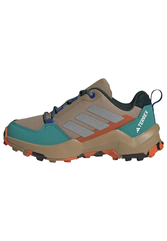 adidas Unisex Kids Terrex AX4R Hiking Shoes, Cardboard/Matte Silver/Pure Teal, 12 UK Child