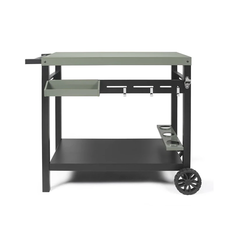Livoo - Serving Trolley for GS167V - 2, 3 or 4 Burners, Bottle Storage, Hook Included