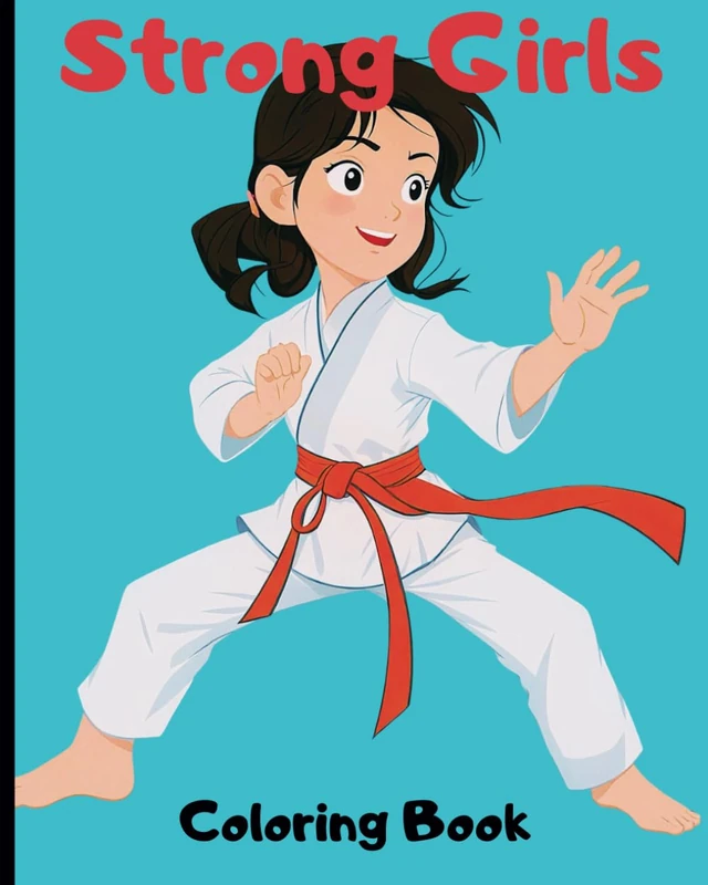 Strong Girls: Coloring Book