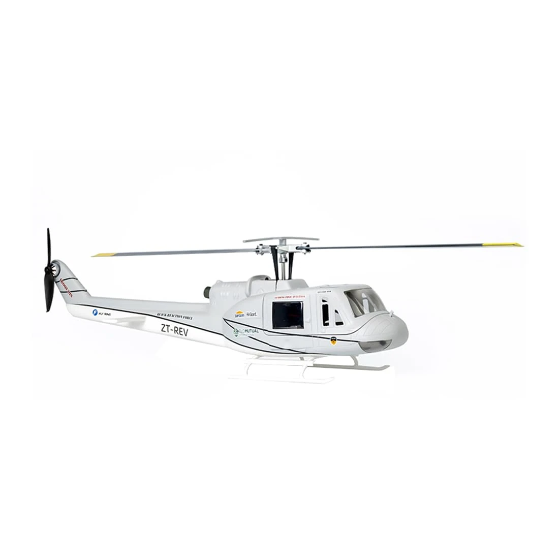 Generic UH1-V4 Huey 470-Class RC Helicopter 2.4G 6CH RC Military Helicopter with GPS Positioning Four Flight Modes (PTF Version/Right-Hand Control)