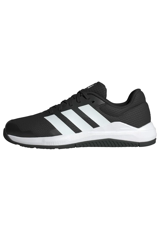 adidas Women's Dropset Base Training Shoes, Core Black/Cloud White/Lucid Red, 4.5 UK