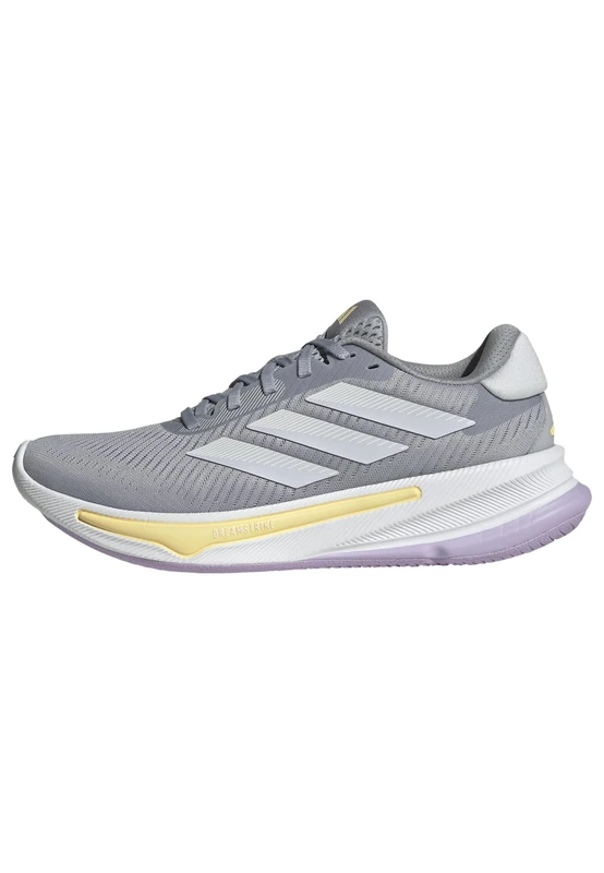adidas Women's Supernova Ease W, Halo Silver/Dash Grey/Orange Tint, 10 UK
