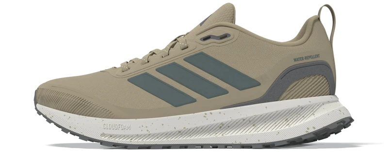 adidas Women's RUNFALCON 5 TR Running Shoes, Warm Sandstone/preloved Teal/Grey Four, 4 UK