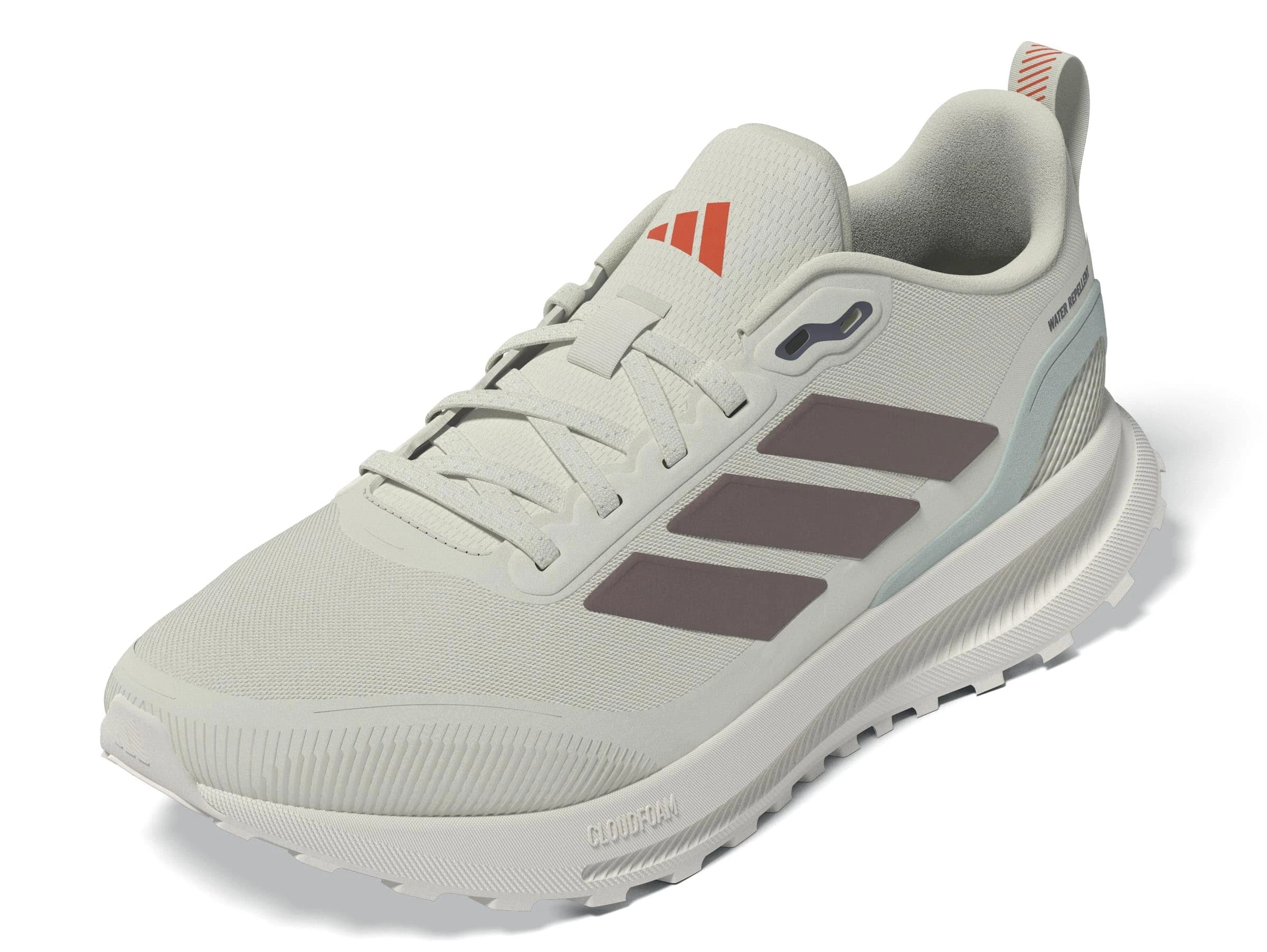 adidas Women's RUNFALCON 5 TR Running Shoes, Alumina/Warm Clay/Mint Ton, 5 UK