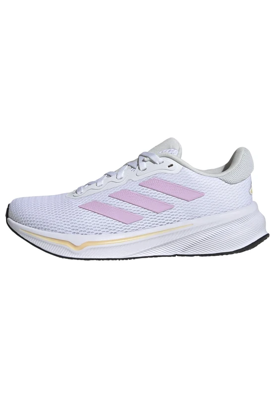 adidas Women's Response Runner Shoes, Cloud White/Bliss Lilac/Orange Tint, 8.5 UK