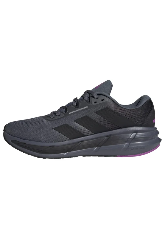 adidas Men's Questar 3 Running Shoes, Onix/core Black/Purple Burst, 11 UK
